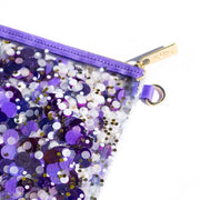 PURPLE CRUSH CONFETTI POUCH