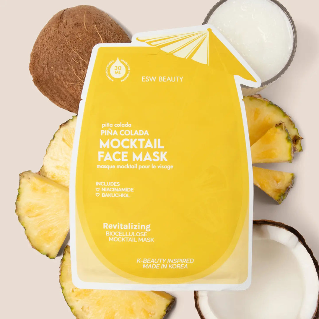 PIÑA COLADA REVITALIZING BIOCELLULOSE MOCKTAIL MASK