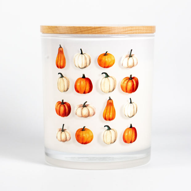 Pumpkin Collage Candle