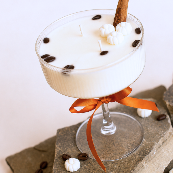 PUMPKIN SPICE LATTE MARTINI CANDLE
