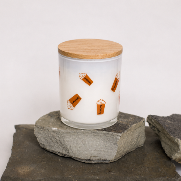 PUMPKIN SPICE LATTE WRAP CANDLE