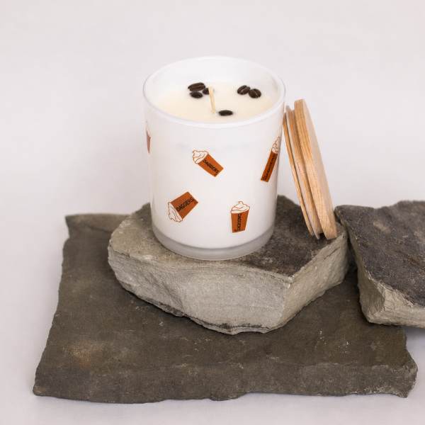 PUMPKIN SPICE LATTE WRAP CANDLE