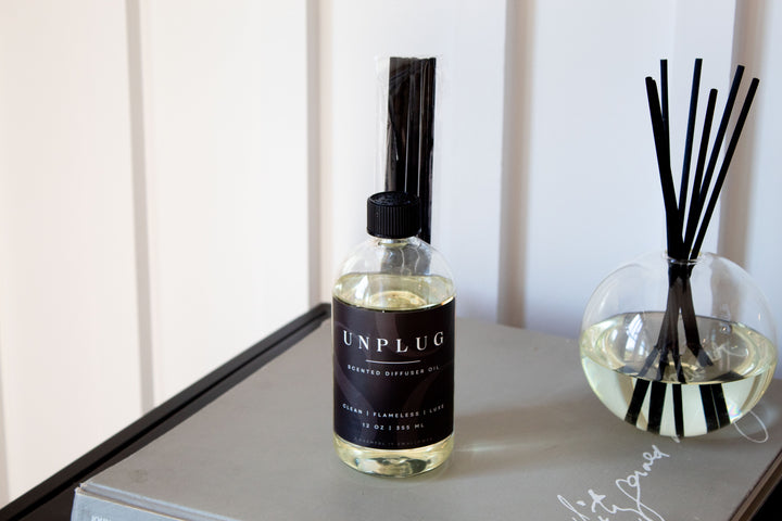 LUXE SCENTED DIFFUSER OIL + REEDS