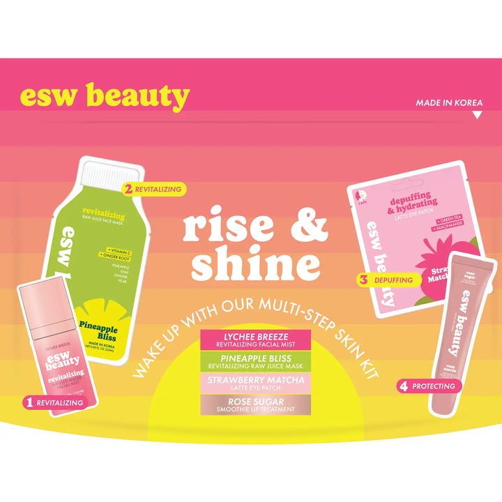 RISE & SHINE AM MULTI STEP SKIN KIT