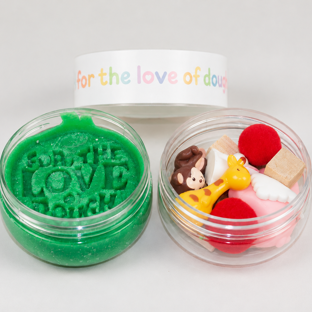 SENSORY DOUGH MINI JAR - BABY ANIMALS IN THE BARN