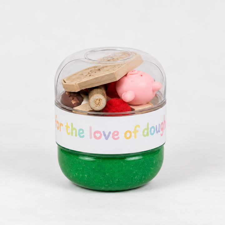 SENSORY DOUGH MINI JAR - BABY ANIMALS IN THE BARN