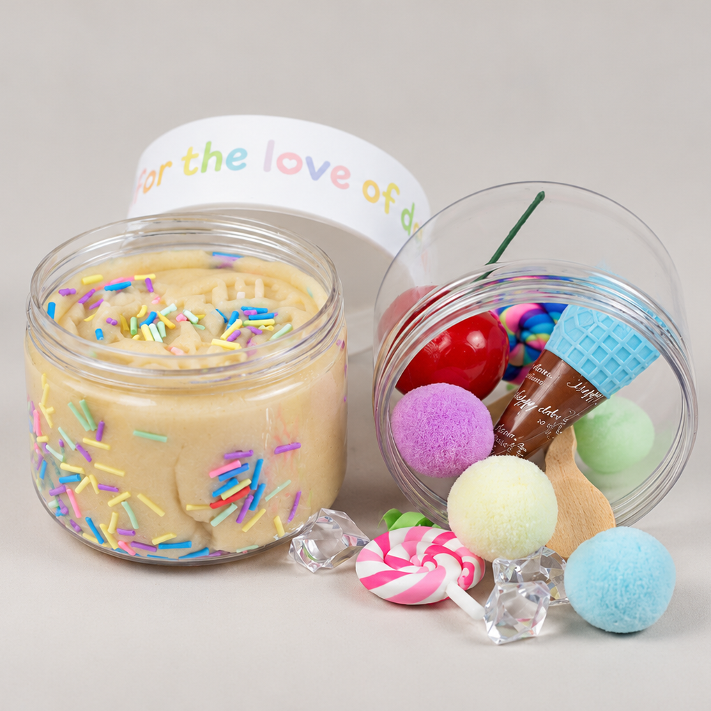 SENSORY DOUGH JAR - ICE CREAM