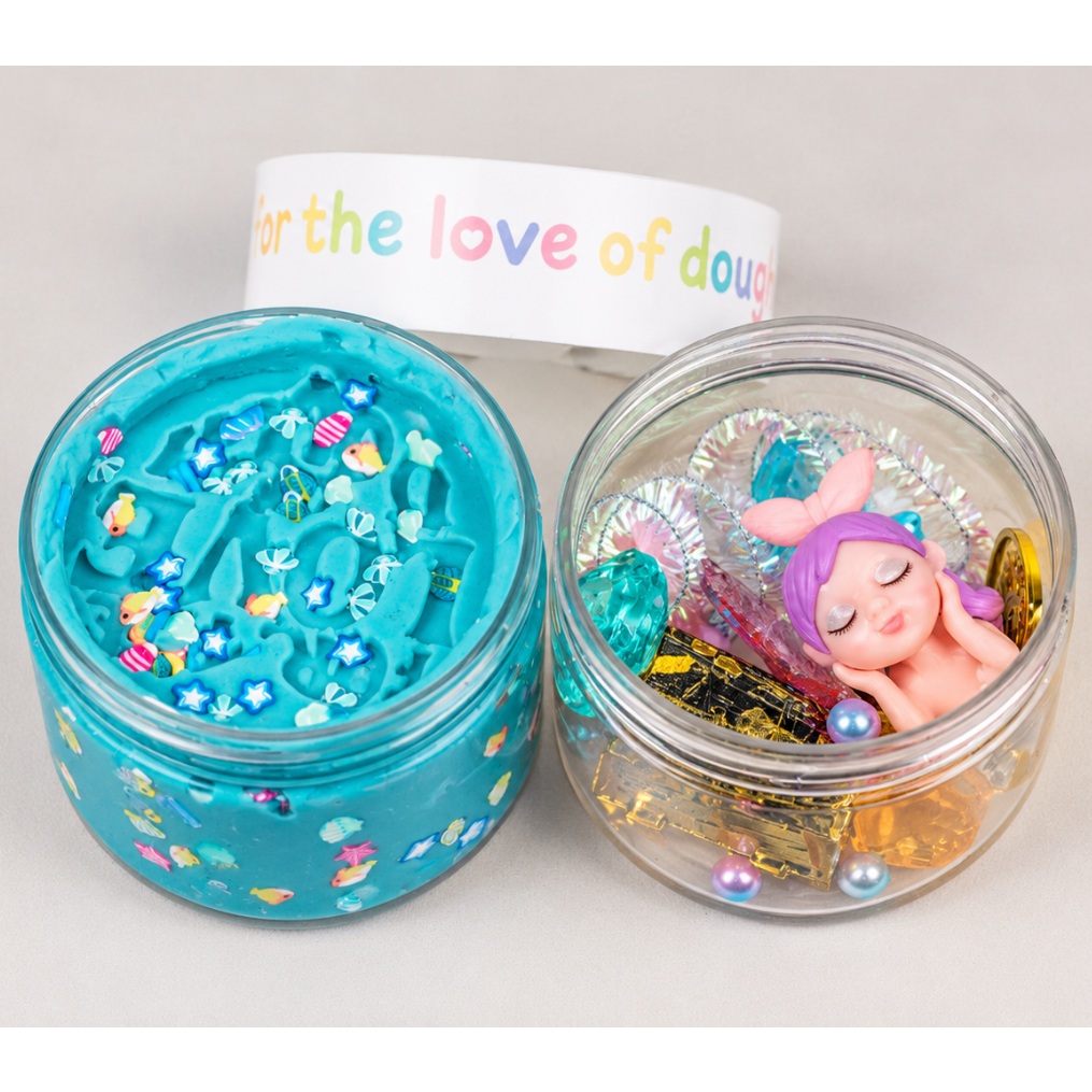 SENSORY DOUGH JAR - MERMAID