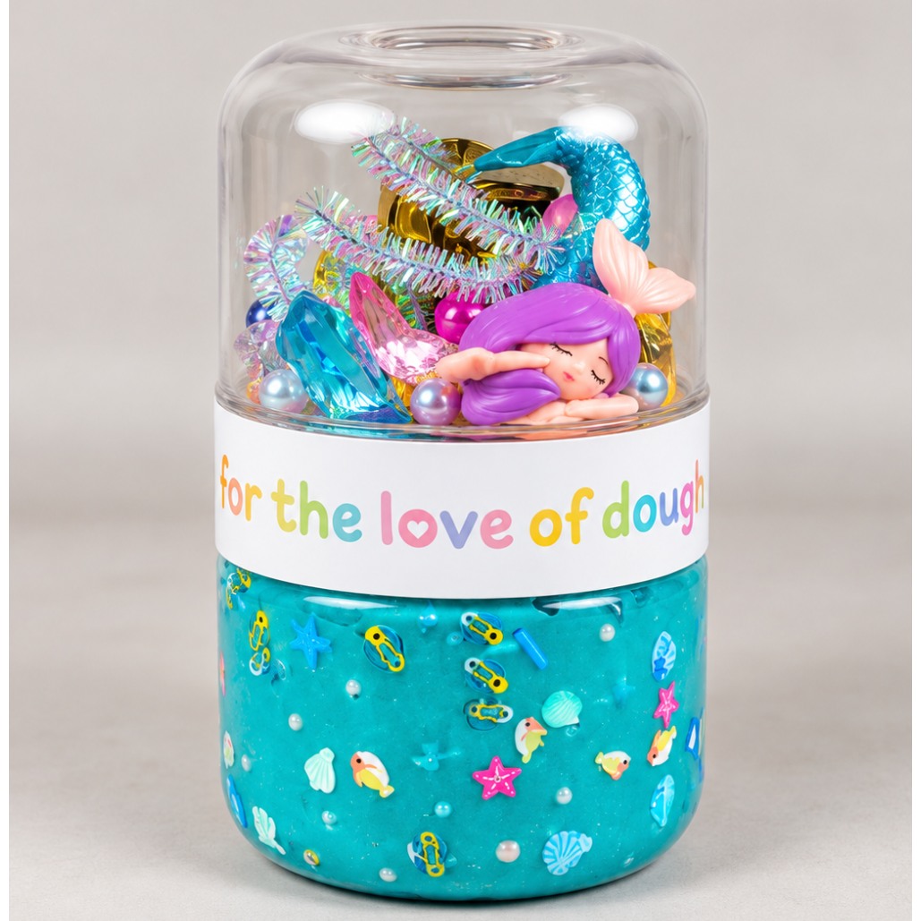 SENSORY DOUGH JAR - MERMAID