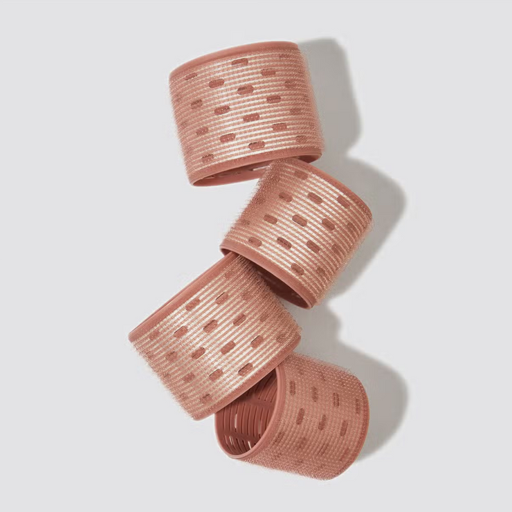 XL THERMAL ROLLERS 4PC- TERRACOTTA