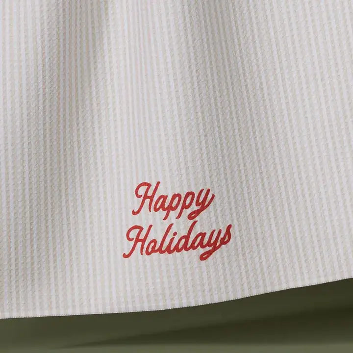 SEASONS STRIPES TEA TOWEL