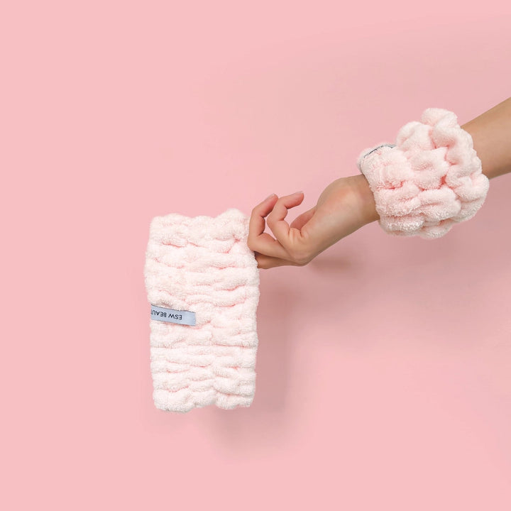SKINCARE HEADBAND & WRISTBANDS
