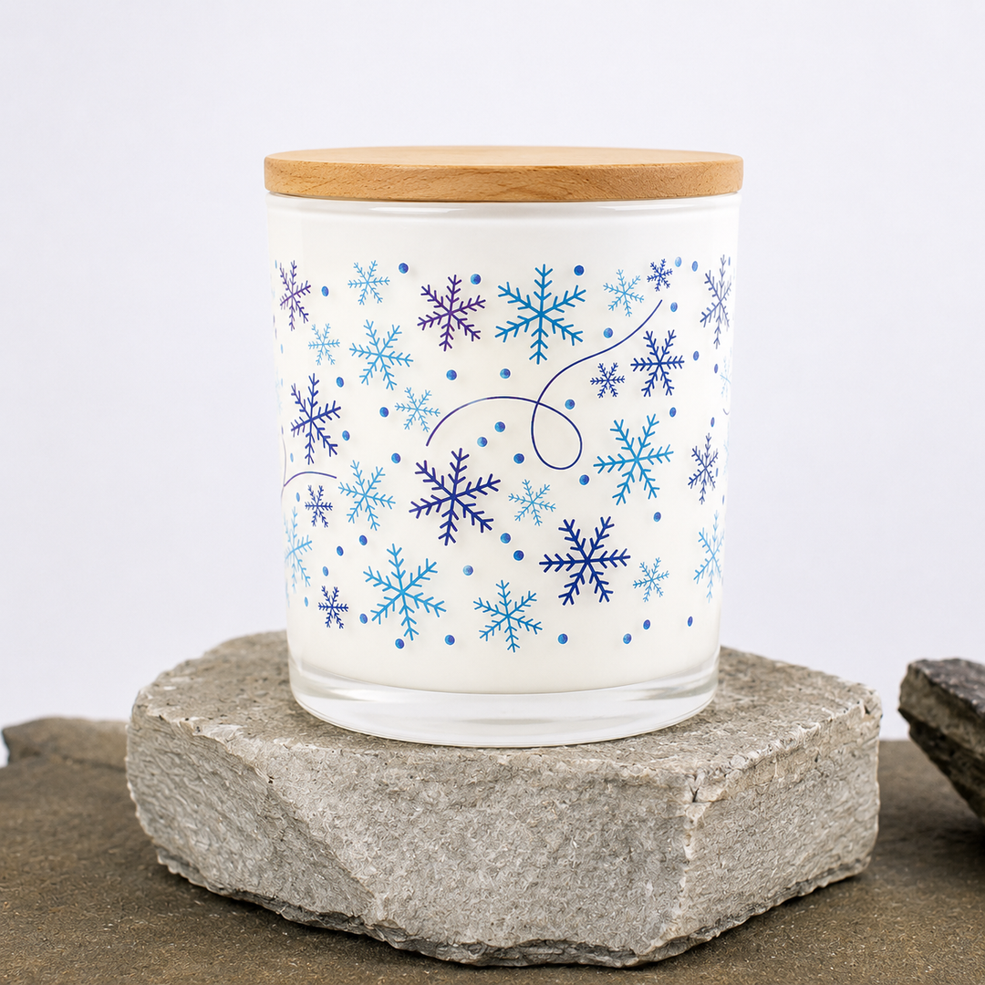 SNOW FLURRY WRAP CANDLE