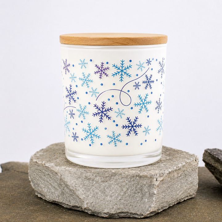 SNOW FLURRY WRAP CANDLE