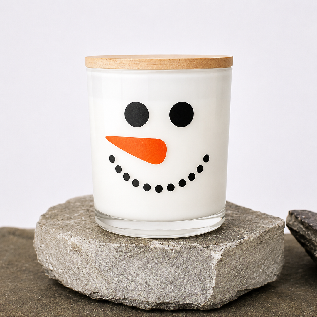 SNOWMAN CANDLE