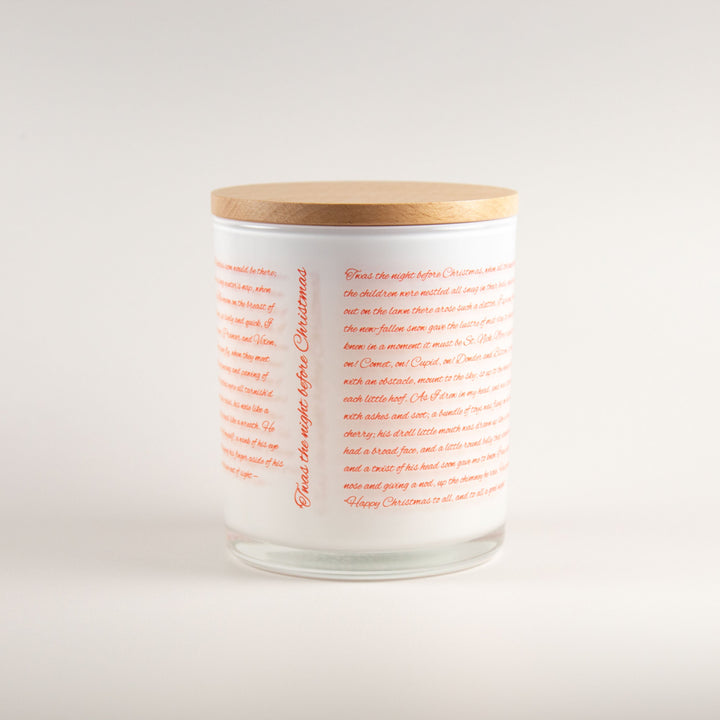 'TWAS THE NIGHT BEFORE CHRISTMAS WRAP CANDLE