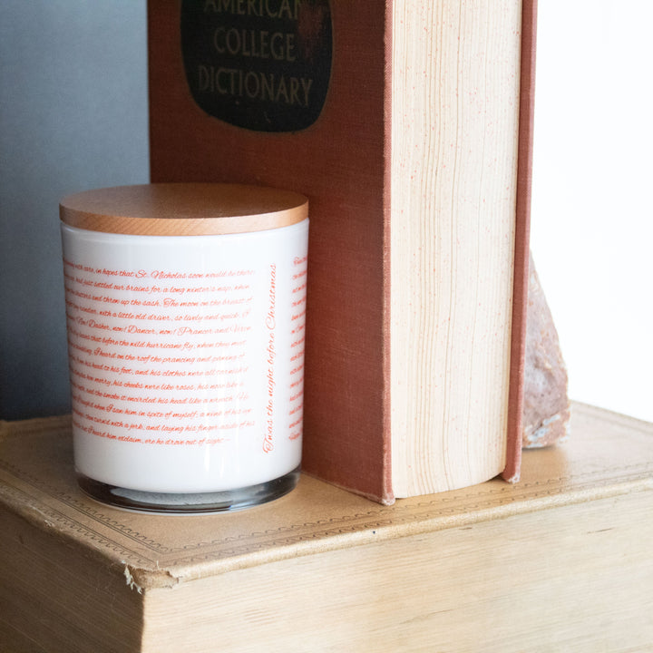 'TWAS THE NIGHT BEFORE CHRISTMAS WRAP CANDLE