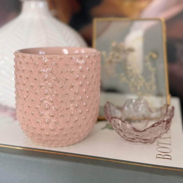 DUSTY ROSE POT
