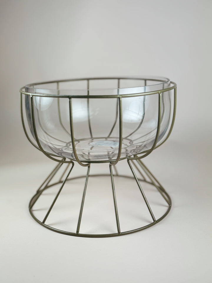 GOLD HOURGLASS POT