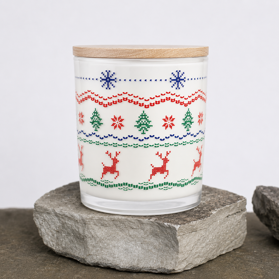 UGLY SWEATER PRINTED CANDLE