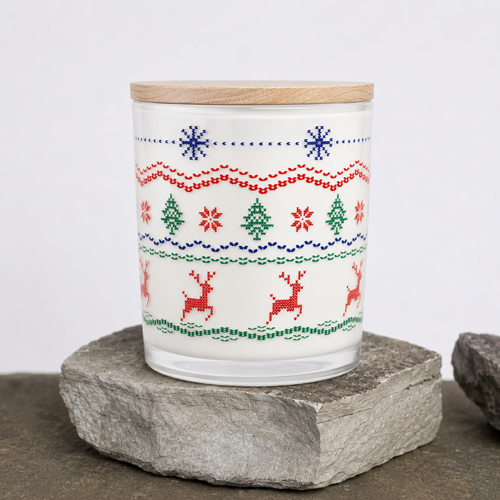 UGLY SWEATER PRINTED CANDLE