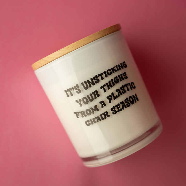 UNSTICKING THIGHS SEASON CANDLE