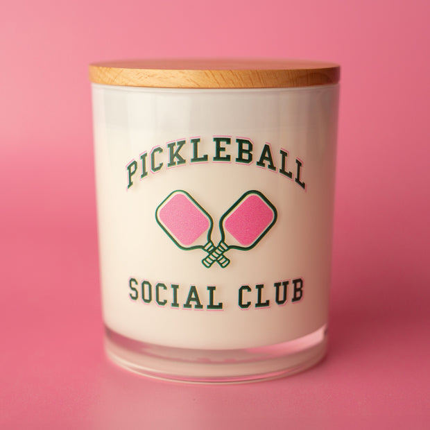 pickleball social club candle