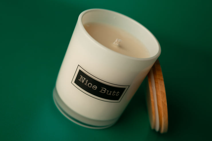 NICE BUTT PRINTED CANDLE