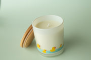 RUBBER DUCK WRAP PRINTED CANDLE