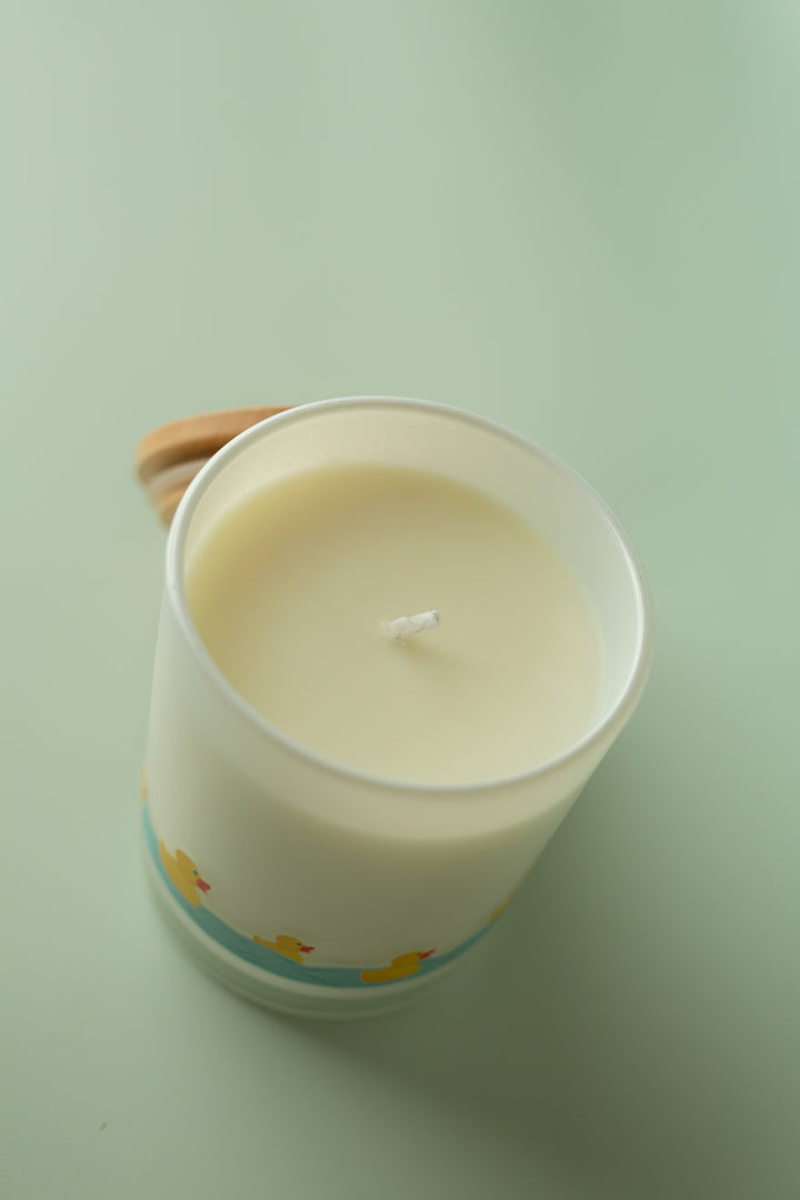 RUBBER DUCK WRAP PRINTED CANDLE