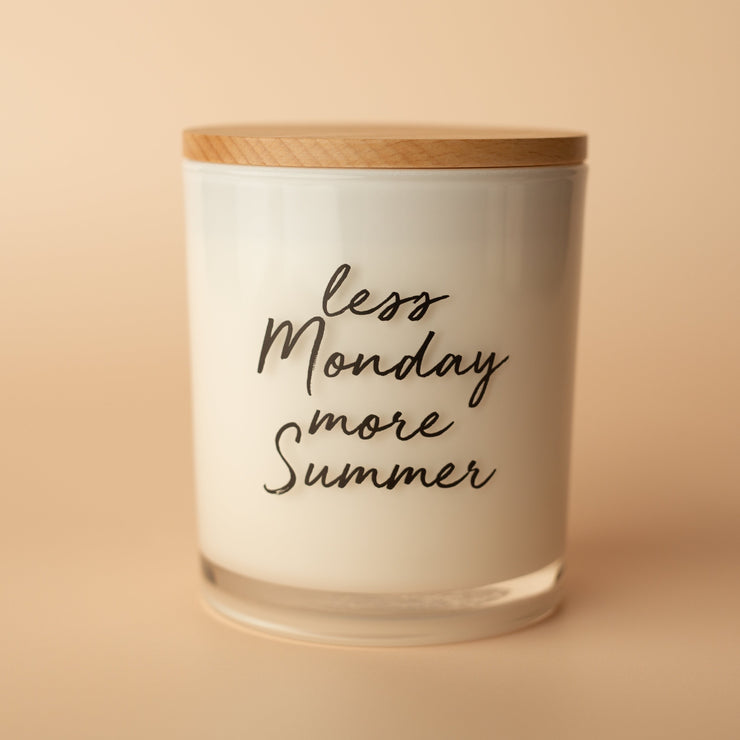 LESS MONDAY MORE SUMMER CANDLE