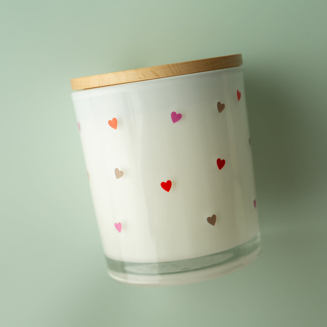 TINY HEARTS WRAP CANDLE