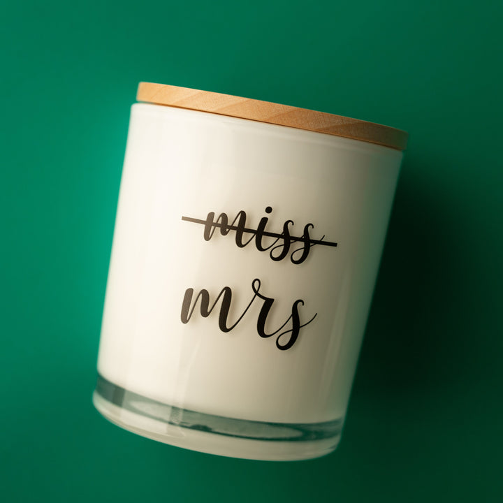 MISS TO MRS CANDLE