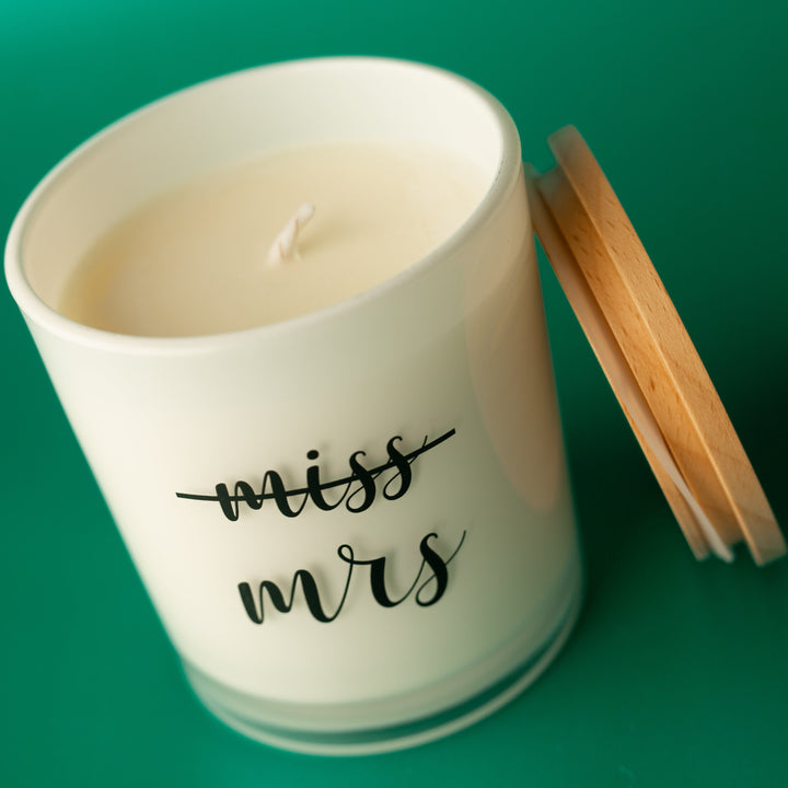 MISS TO MRS CANDLE