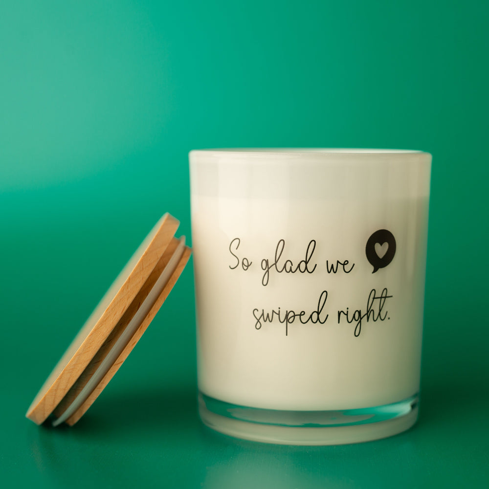 SWIPED RIGHT CANDLE