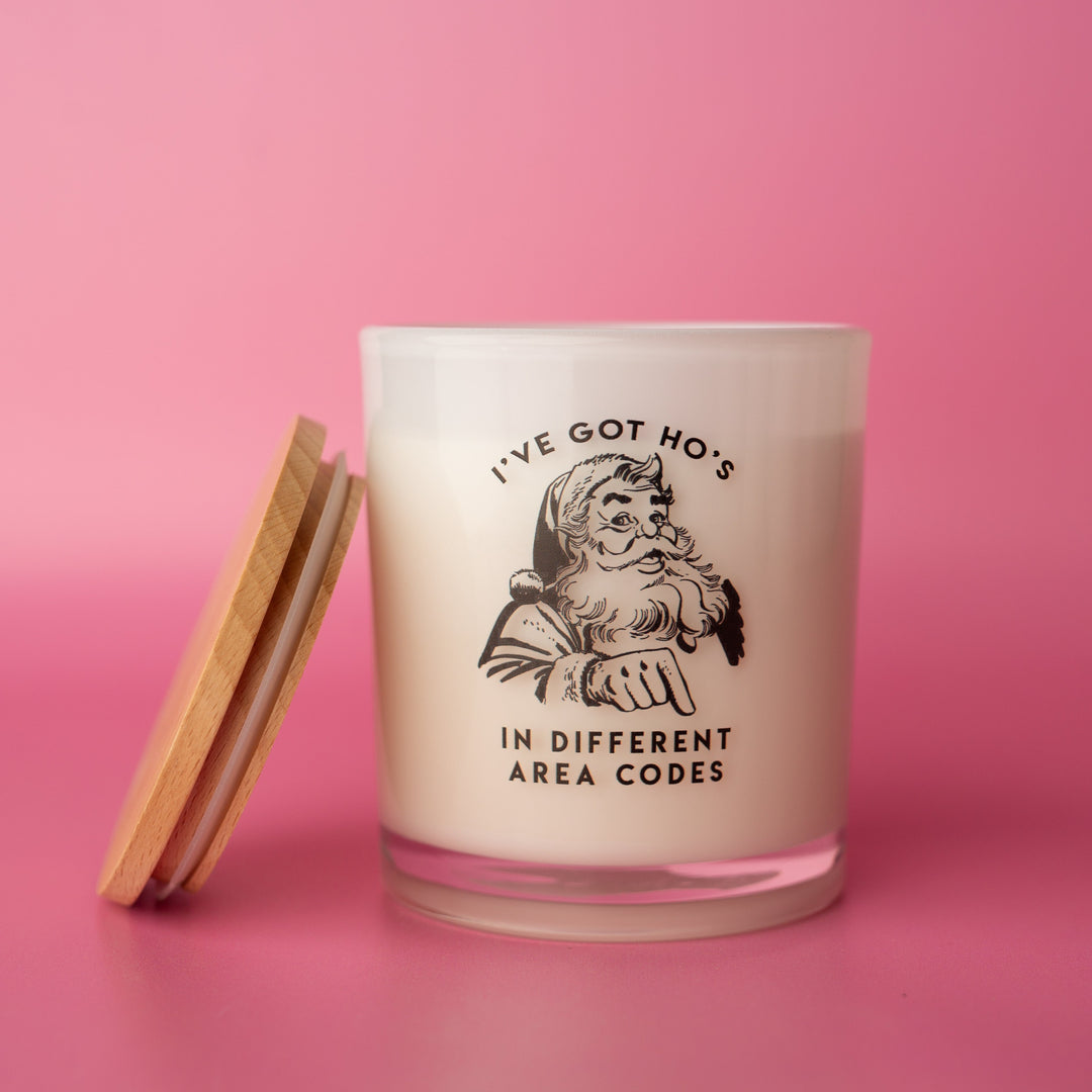 HO'S IN DIFFERENT AREA CODES CANDLE