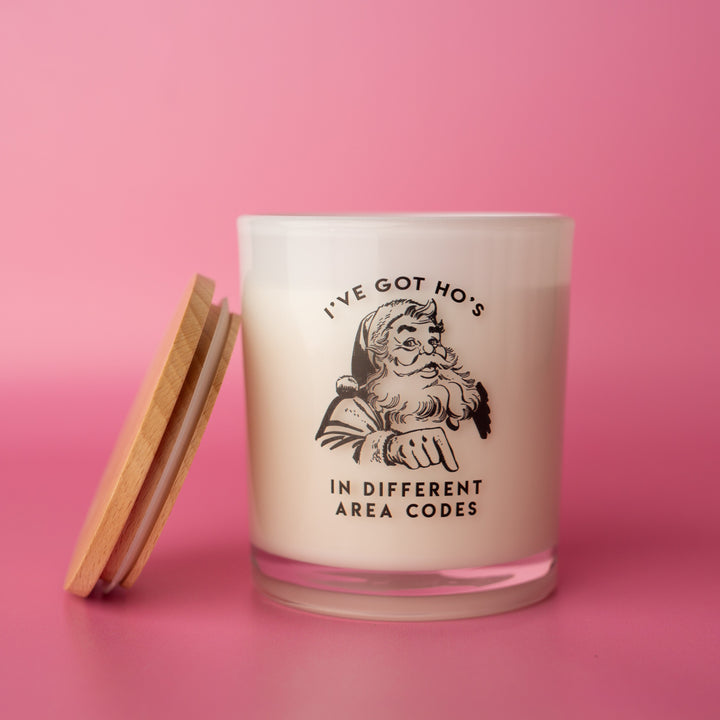 HO'S IN DIFFERENT AREA CODES CANDLE