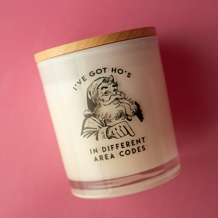 HO'S IN DIFFERENT AREA CODES CANDLE