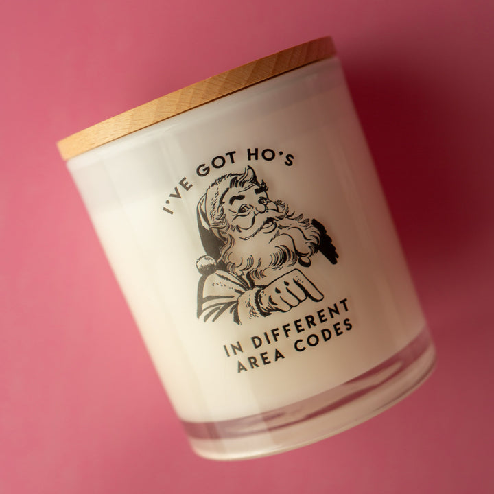 HO'S IN DIFFERENT AREA CODES CANDLE