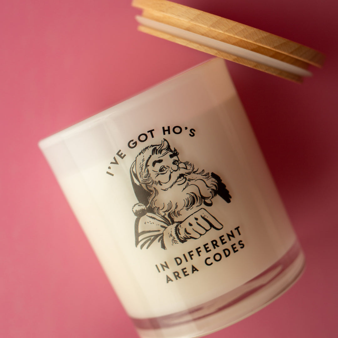 HO'S IN DIFFERENT AREA CODES CANDLE