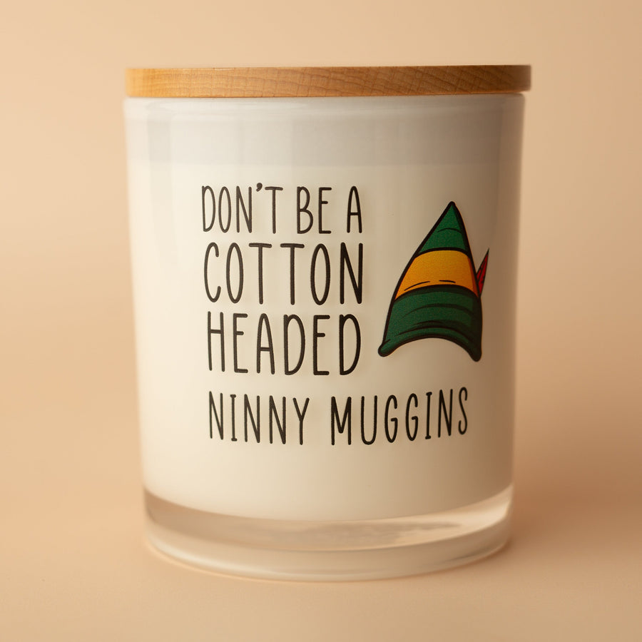 COTTON HEADED NINNY MUGGINS PRINTED CANDLE