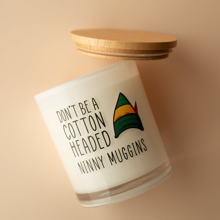 COTTON HEADED NINNY MUGGINS PRINTED CANDLE