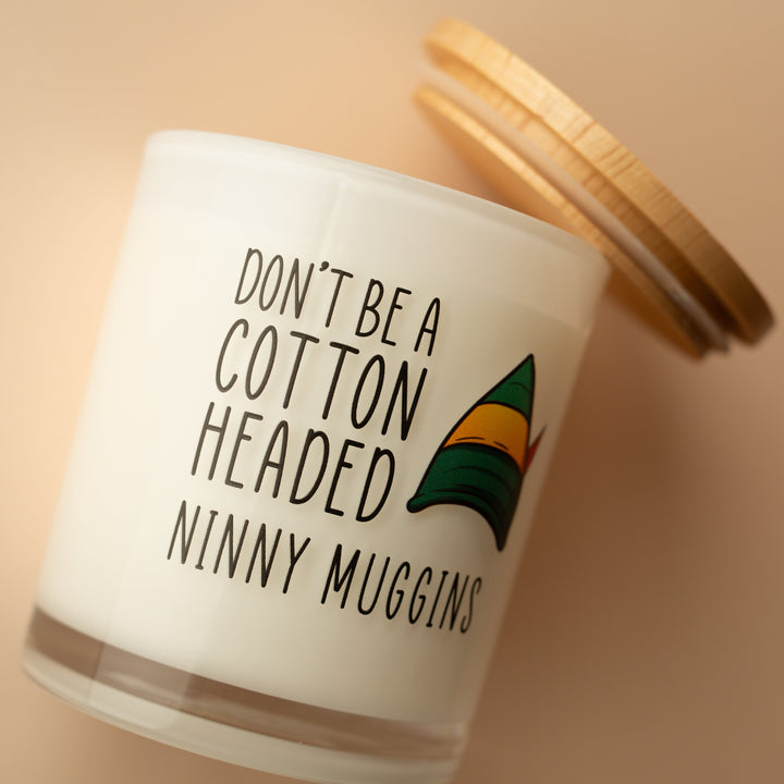COTTON HEADED NINNY MUGGINS PRINTED CANDLE