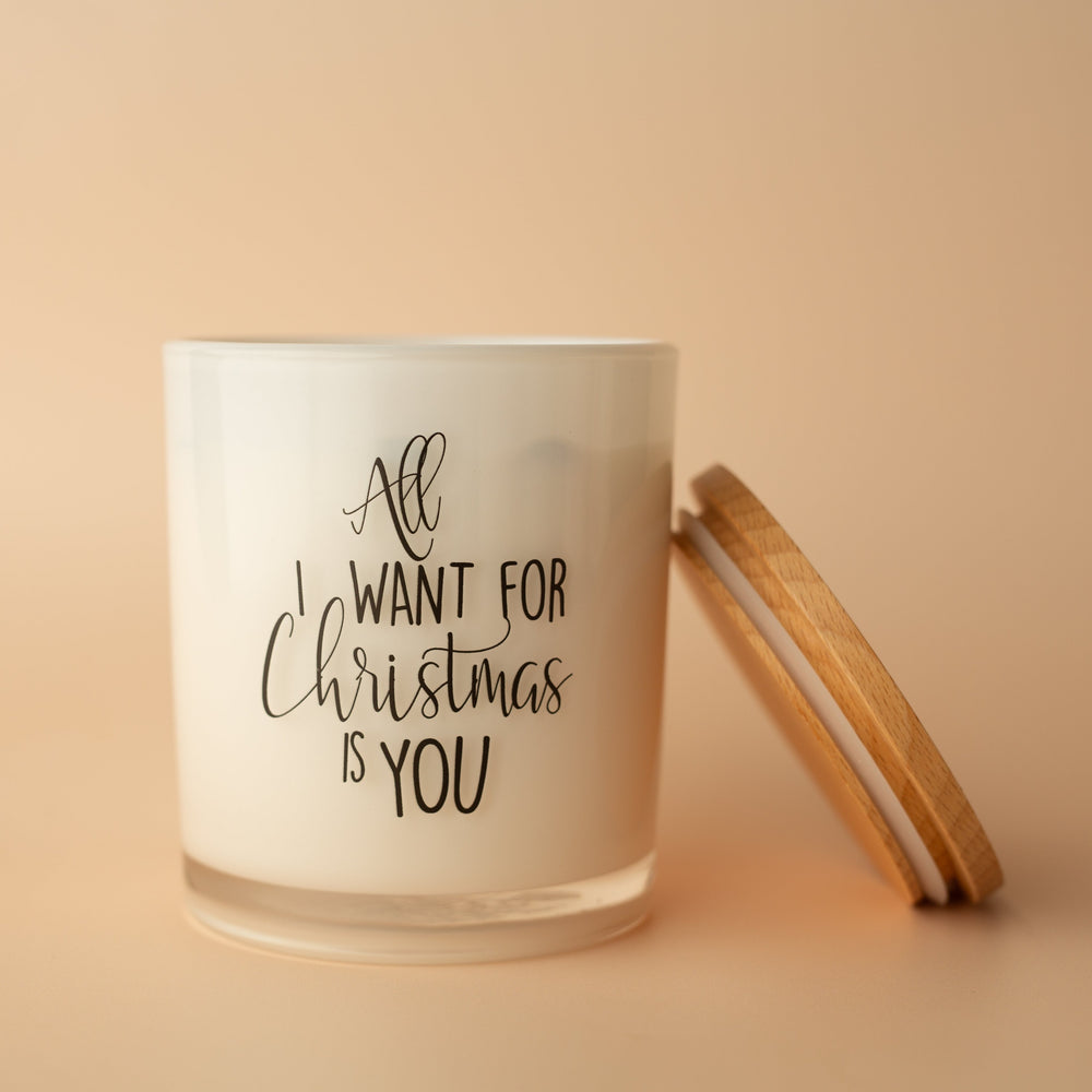 ALL I WANT FOR CHRISTMAS IS YOU CANDLE