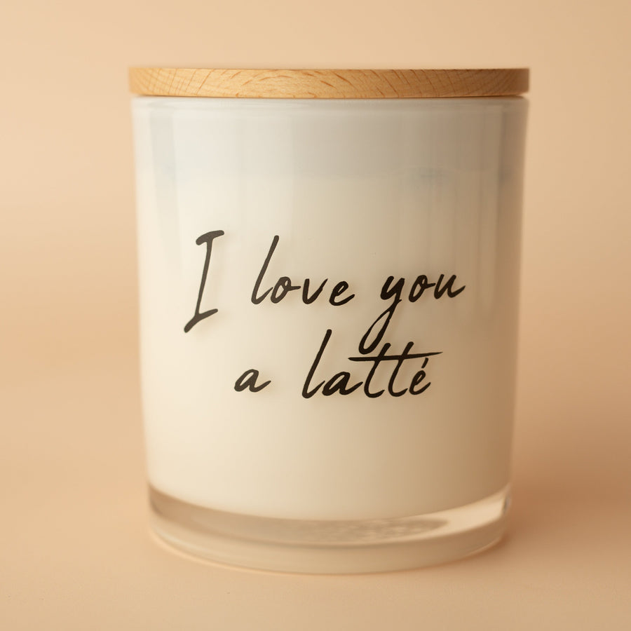 I LOVE YOU A LATTE CANDLE