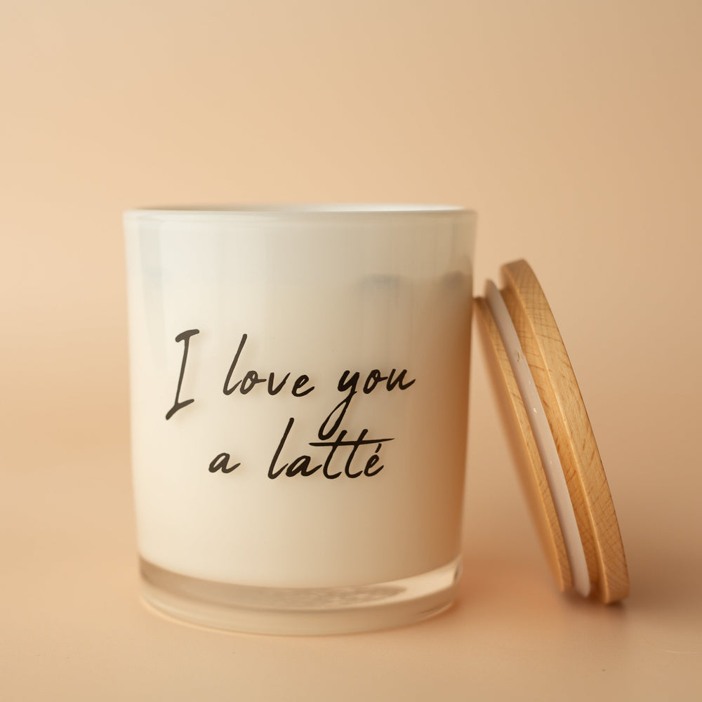 I LOVE YOU A LATTE CANDLE