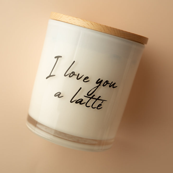 I LOVE YOU A LATTE CANDLE
