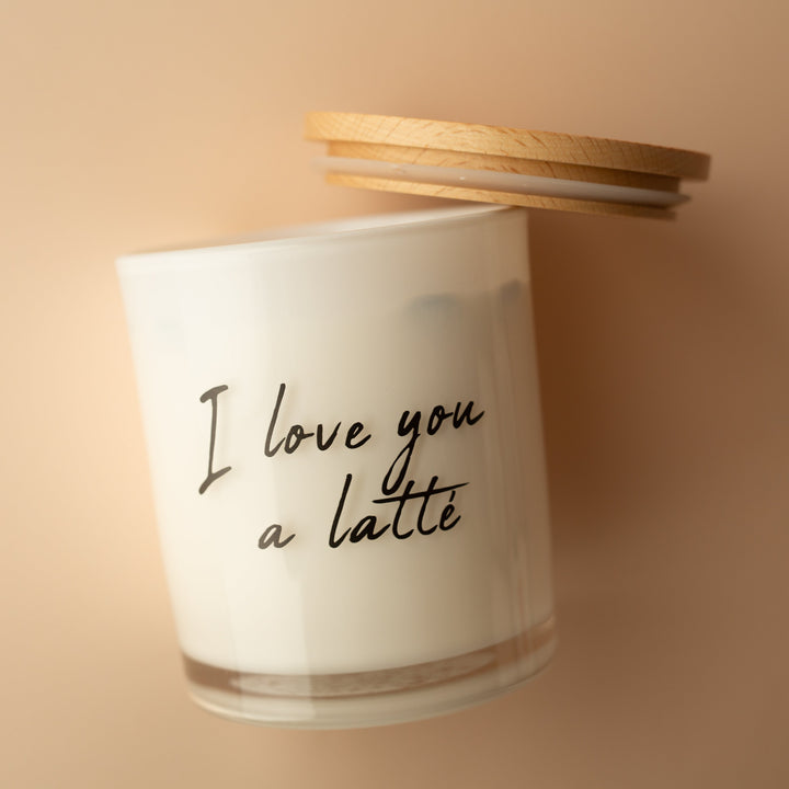 I LOVE YOU A LATTE CANDLE