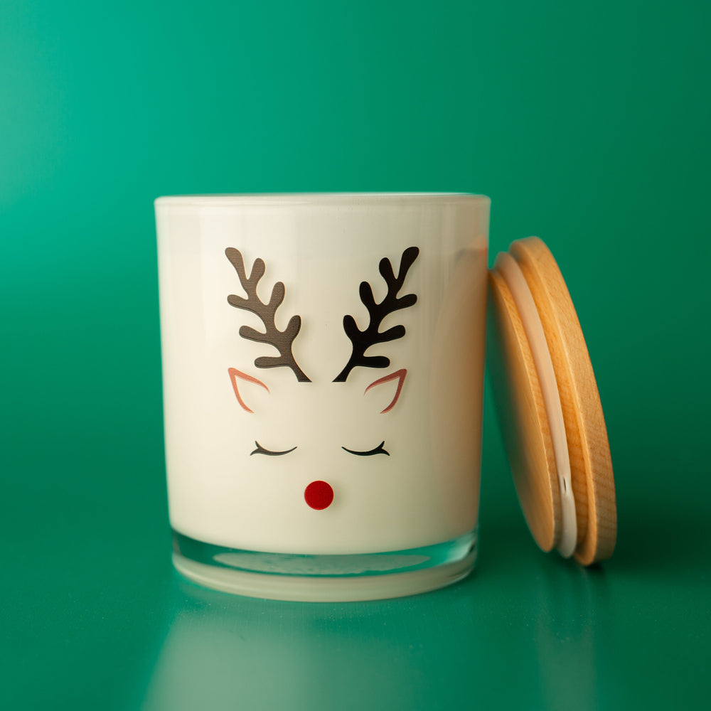 RUDOLPH THE REINDEER CANDLE