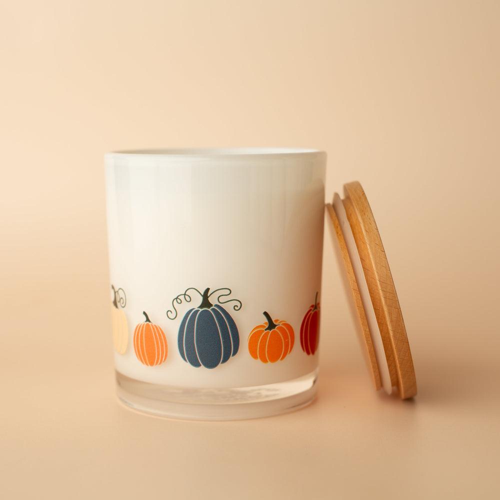 PUMPKIN WRAP CANDLE